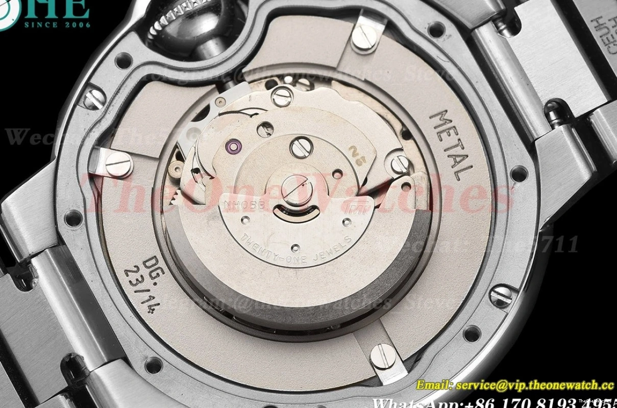 NH05 SS 33mm Dial GDF Bleu Ballon SS Red De Cartier 1207